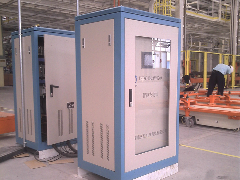 襄樊東風(fēng)汽車AGV現(xiàn)場(chǎng)