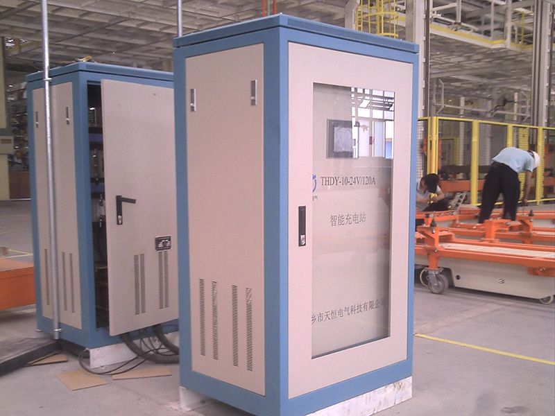 襄樊東風(fēng)汽車(chē)AGV現(xiàn)場(chǎng)